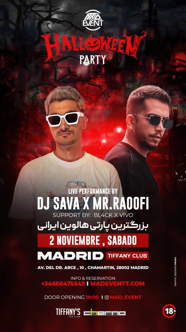 Madevent Halloween Party 2024 | Dj sava & Mr.Raoofi